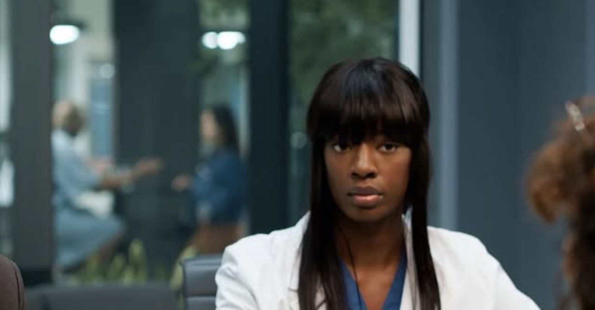 Ayisha Issa as Dr. June Curtis. Still via Instagram/@transplantctv